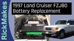 Лучшая защита от угона land cruiser 200 ! 1997 Land Cruiser Fzj80 Battery Replacement Youtube