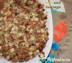 0g sat fat 0% dv. Sage And Sausage Thanksgiving Stuffing Recipe Pepperidge Farm Tip Junkie