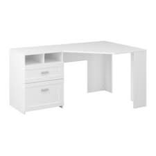 Tangkula corner desk, corner computer desk with smooth keyboard tray for small space, triangle small corner desk with storage shelves, cherry. 50 Most Popular Corner Desks For 2021 Houzz