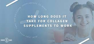 On the other hand, if you've hit the 30 marks and have started to see fine lines or signs of aging, your taking collagen supplements will not repair your collagen for the damage smoking has done, so. How Long Does It Take For Collagen Supplements To Work