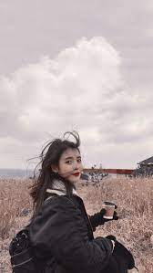 Iu Girlfriend Material Kecantikan Orang Asia Gambar Bingkai Foto