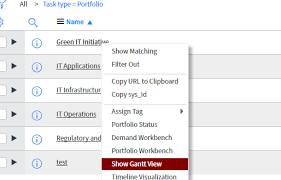 Unable To View Portfolio Gantt Chart Developer Community