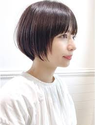 december 大人かわいい 小顔 ひし形 ショートボブ l078501626 ディッセンバー december のヘアカタログ ホットペッパービューティー ショートボブ ヘアースタイル ヘアカット