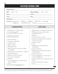 Discipline Referral Form A Free Download From The Hands On Guide To School Improvement Transform Culture Empow School Improvement School Student Achievement