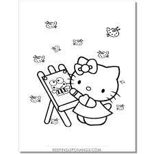 Details are found on keroppi coloring pages enough to engage your child … 35 Free Hello Kitty Coloring Pages Most Popular Printables