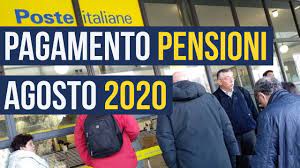 Il pagamento delle pensioni di agosto 2021 per i titolari che ricevono l'assegno inps alle poste avverrà in coloro invece che ricevono il pagamento della pensione in banca nel mese di agosto. Pagamento Pensioni Agosto 2020 Youtube