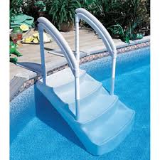 Pin By Silvia On Piscinas Pool Steps Above Ground Pool Steps Swimming Pool Steps