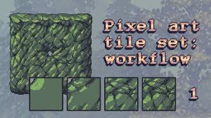 But for this archievment i've unlocked on pf, i wanted to made som. Pixel Art Tile Set Workflow In Pro Motion 6 5 Youtube