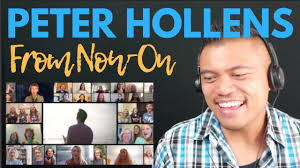 PETER HOLLENS singing FROM NOW ON