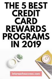 Some may offer inferior welcome bonuses, for example, and others make their deals extremely difficult to earn. The 5 Best Credit Card Rewards Programs In 2020