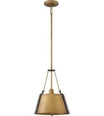 Cartwright 1 Light 12 Inch Rustic Brass Oil Rubbed Bronze Pendant Ceiling Light Brass Pendant Light Ceiling Pendant Lights Pendant Light