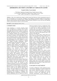 This paper discusses security issues, requirements and challenges that cloud service providers (csp) face during cloud engineering. Infrastructure Security In Cloud Computing