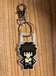 konosuba cross stitch keyring etsy in 2020 stitch cross stitch keyrings