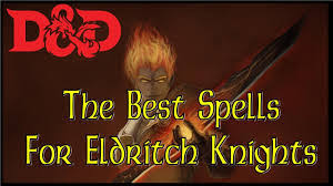 D10 hit points is standard for martial characters, and it's plenty to keep you going, especially with heavy armor and abilities like second wind. Best Spells For Eldritch Knight Guide 7 Top Reviewed Products