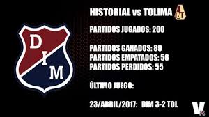 Después de cuatro intentos, se pudo volver a disputar el torneo colombiano. Historial Ventaja Poderosisima Del Medellin Ante Tolima Vavel Colombia