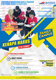 Informasi pendaftaran di kampus lain bisa dilihat di sini. Penerimaan Mahasiswa Baru T A 2020 2021 Stim Sukma Medan Penerimaan Mahasiswa Baru