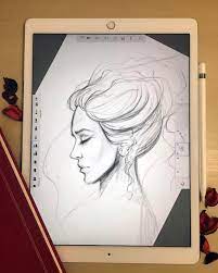 922 Likes 12 Comments Pere Albacar Perealbacar On Instagram Day 298 My First Ipad Pro Drawing Ever S Ipad Pro Art Ipad Drawings Digital Drawing Tablet