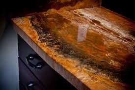 Consumers commonly place an epoxy countertop over laminate, wood, concrete, or ceramic that has become worn out. Home Diy Countertop Bar Top And Flooring Epoxy Diy Countertops Diy Concrete Countertops Epoxy Countertop