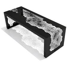 Arktura Hive Steel Bench Steel Bench Bench Table Contemporary Bench