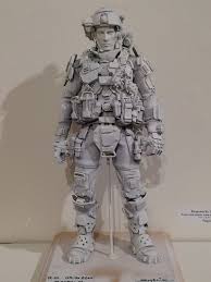 3d Model Of A Solider From The Upcoming Game Titan Fall Sci Fi Concept Art