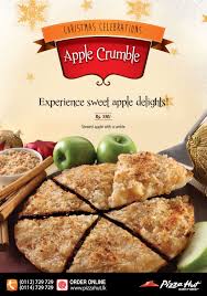 Have You Tried The New Apple Crumble From Pizza Hut Apple Crumble Pizza Hut Online Pizza