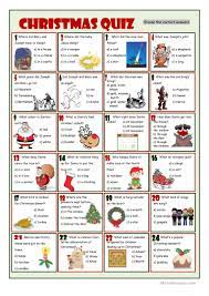 Tao wu / getty images kids love halloween printables. Christmas Quiz English Esl Worksheets For Distance Learning And Physical Classrooms