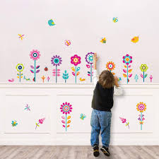 Check spelling or type a new query. Buy Decalmile Garden Flower Wall Corner Decals Butterfly Floral Baseboard Floral Wall Stickers Baby Nursery Girls Bedroom Classroom Wall Decor Online In Indonesia B08g1h6zqj