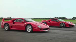 In fact, the first two examples built were known as f40 lm and featured a more powerful engine, modified suspension and special aerodynamics. Watch Tiff Needell Drag Race The Ferrari F40 Against A 488 Pista