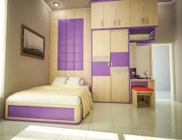 Kamar tidur utama ukuran 4 m x 4 m dua kamar tidur anak ukuran 3 m x 3 m kamar mandi di dalam kamar utama ukuran 1,5 m x 1,5 m 55 Inspirasi Kamar Tidur Minimalis 3x3 Rumah Populer