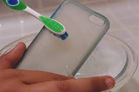 When it comes down to how to clean a dirty silicone (rubber) phone case you'll want to submerge the case and actually let it soak for a little bit. How To Clean The Silicone Phone Case