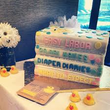 Nyc Baby Shower Natalie Trento Events Nyc Baby Baby Shower Book Cake
