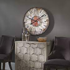 Spare parts wall clock set by uttermost. Ellsworth Wall Clock Uttermost