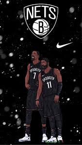The brooklyn nets made an unbelievable clean sweep during free agency, landing kevin durant, kyrie irving and deandre jordan. Brooklyn Nets Wallpaper Gonets