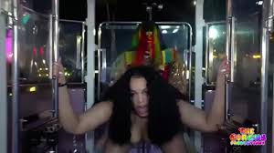 Gem Jewels twerks on stepbrothers face and gives him a boner