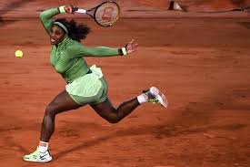 Just watched tennis legend's daughter joins her on the court. Serena Williams Custom Neon Green Nike French Open Sneakers Popsugar Fitness