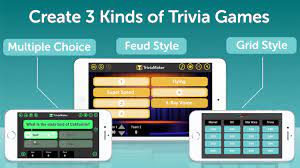 Create and edit on your phone, tablet, or computer. Triviamaker Quiz Creator Create Your Own Trivia Game Show
