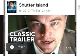 Shutter Island is excellent. If you enjoy a mystery, then this one is for  you.