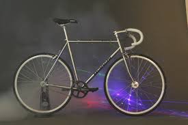 The bianchi pista frame has a 75 degree head tube angle; Bianchi D2 Pista Steel Chrome 57cm Broad Street Cycles