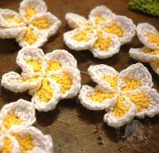 Crochet Flower Pattern Crochet Frangipani Crochet Plumeira Frangipani Flower Pat Crochet Flowers Crochet Flower Patterns Crochet Patterns Free Beginner