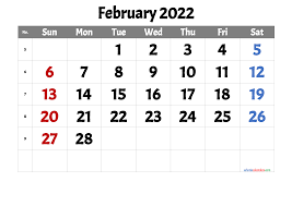 Free February 2022 Calendar Printable Pdf And Image Calendar Printables Printable Calendar Template Calendar Word