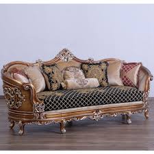 Black And Gold Couch Pin On Antique Chairs