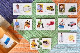 Ask your child to turn, flip, slide and . Puzzles For Cognitive Development What Goes Together How We Montessori
