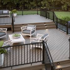 Voyage Decking In Khaya Maintenance Free Deck Building A Deck Backyard Remodel