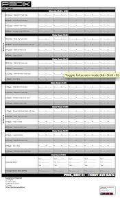 p90x workout sheet - Koto.npand.co