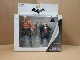 An integral part of the lovecraft country setting created by h. Batman Arkham City Sichel Penguin Action Figur 2 Pack Ebay