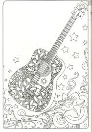 Print this coloring sheet and give it to kids and tell them how ruby practices playing guitar day & night to give an amazing performance! Guitar Coloring Page Love Coloring Pages Music Coloring Sheets Coloring Pages