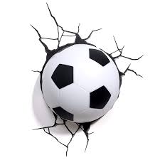 3dlightfx Sports Soccer Ball 3d Deco Light