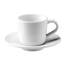 Ikea 365 Espresso Cup And Saucer White Ikea Ikea 365 Ikea Dinnerware