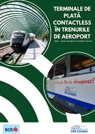 Nou Cfr CÄƒlÄƒtori È™i Bcr ImplementeazÄƒ Plata Contactless A Biletului De CÄƒlÄƒtorie Pentru Trenurile Pe RelaÈ›ia BucureÈ™ti Nord Aeroportul Henri CoandÄƒ Cfr Calatori