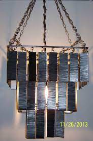 First Project For Wonderland Welding 19 X 19 X 48 Steel Chandelier Chandelier Metal Art Chain Welding Custom Fabricatio Welding Projects Chandelier Welding